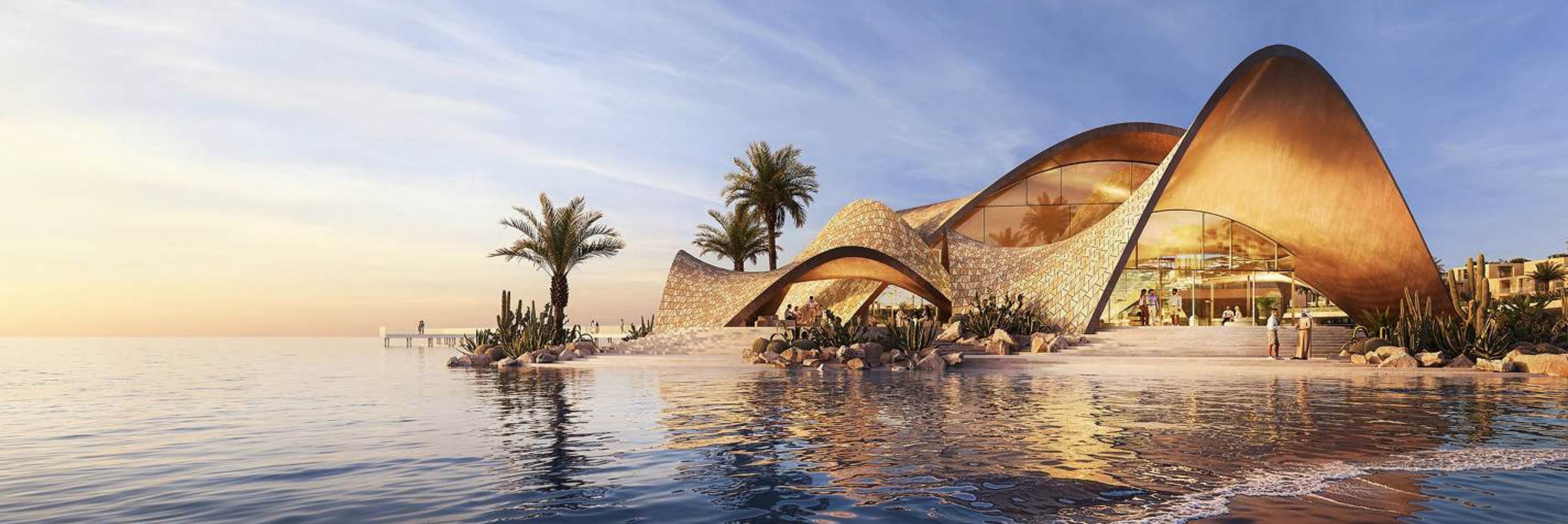A pavilion at Mira Coral Bay